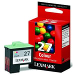 Afbeelding van Lexmark 10N0227 nr. 27 inktcartridge kleur (origineel) | LEX10N0227E