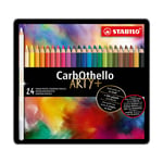 Afbeelding van Stabilo Carbothello Arty+ pastelpotloden | 24 stuks | STA1424-6