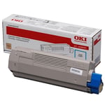 Afbeelding van OKI 45396303 toner cartridge cyaan (origineel) | OKI45396303