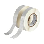 Afbeelding van Brady THT-59-533-10 label verwijderbaar polyester glanzend wit 25,40 x 12,70 mm (origineel) | BRATHT-59-533-10
