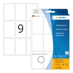 Afbeelding van Herma 2470 multifunctionele etiketten | 34 x 53 mm | wit | 288 etiketten | HER2470