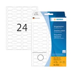 Afbeelding van Herma 2510 ringetiketten | 10 x 49 mm | wit | 576 etiketten | HER2510