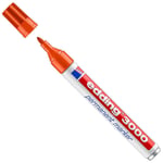 Afbeelding van Edding 3000 permanent marker | oranje | ronde punt | 1,5 - 3 mm | EDD4-3000006