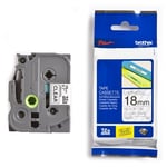 Afbeelding van Brother TZe-141 tape zwart op transparant 18mm x 8m (origineel) | BROTZe-141