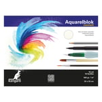 Afbeelding van Kangaro K-5302 aquarelpapier | roomwit | 300 grams | 24 x 32 cm | 16 vel | KANK-5302