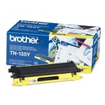 Afbeelding van Brother TN-135Y toner cartridge geel hoge capaciteit (origineel) | BRO135Y