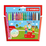 Afbeelding van Stabilo Trio A-Z viltstiften | 18 stuks | STA378/1-18-01