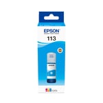 Afbeelding van Epson 113 inktfles cyaan (origineel) | EPS113C