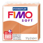 Afbeelding van Fimo 8020-76 klei soft | boetseerklei | cognac | 57 gram | STA8020-76