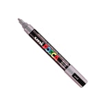 Afbeelding van POSCA PC-5M verfmarker | grijs | ronde punt | 1,8 - 2,5 mm | POSPC5MG