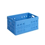 Afbeelding van Sunware Square vouwkrat | blauw | kunststof | 46 liter | SUN57300611