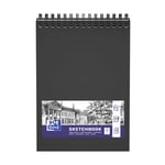 Afbeelding van Oxford schetsboek | hardcover | A4 | zwart | spiraal | 50 vel | OXF400152648