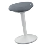 Afbeelding van Leitz 65440085 Ergo actieve zitkruk | verstelbaar | lichtgrijs | tot 110 kg | LEI65440085