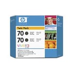 Afbeelding van HP 70 (CB339A) 2-pack mat black | HPCB339A