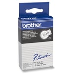Afbeelding van Brother TC-291 tape zwart op wit 9mm x 7,7m (origineel) | BROTC-291