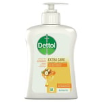 Afbeelding van Dettol Extra Care Handzeep | Honey & Sheabutter | 250 ml | QC-DE-01083