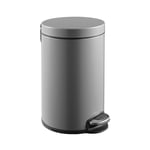 Afbeelding van EKO Serene pedaalemmer | grijs | 8 liter | EK240NA2434