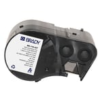 Afbeelding van Brady M5-116-427 gelamineerde vinyl labels zwart op wit/transparant | 38,1 mm x 63,5 mm (origineel) | BRAM5-116-427
