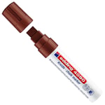 Afbeelding van Edding 4090 krijtmarker | bruin | schuine punt | 4-15 mm | EDD4-4090007