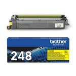 Afbeelding van Brother TN-248Y toner cartridge geel (origineel) | BROTN-248Y