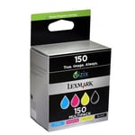 Afbeelding van Lexmark 14N1910E (Nr.150) multipack BK/C/M/Y | LEX14N1910E