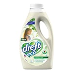 Afbeelding van Dreft Eco Vloeibaar Wasmiddel | Parfumvrij | 1,43 liter | 26 wasbeurten | QC-DR-00578