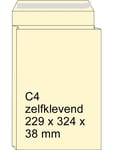 Afbeelding van Raadhuis monsterzak | crème | zelfklevend | C4 | 229 x 324 x 38 mm | 10 stuks | RAARD-309582-10
