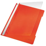 Afbeelding van Leitz 4191 snelhechter | A4 | pvc | oranje | 25 stuks | LEI41910045