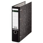 Afbeelding van Leitz 1092 bank-giro ordner | A4 | karton | zwart | 75mm | LEI10920000