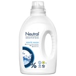 Afbeelding van Neutral vloeibaar wasmiddel | Wit | 1 Liter | 20 wasbeurten | QC-NEU-00037
