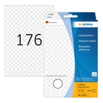 Afbeelding van Herma 2210 multifunctionele etiketten | 8 mm | wit | 5632 etiketten | HER2210