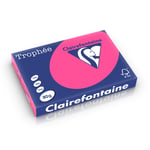 Afbeelding van Clairefontaine papier | fluo roze | A3 | 80 gr. | 500 vel | CLA2888C