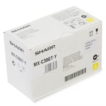 Afbeelding van Sharp MX-C30GTY toner cartridge geel (origineel) | SHAMX-C30GTY