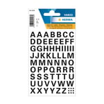 Afbeelding van Herma 4158 A-Z etiketten | 10 mm | zwart | 74 etiketten | HER4158
