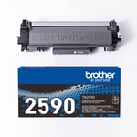 Afbeelding van Brother TN-2590 toner cartridge zwart (origineel) | BROTN-2590