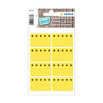 Afbeelding van Herma 3771 diepvriesetiketten | 26 x 40 mm | fluorgeel | 48 etiketten | HER3771