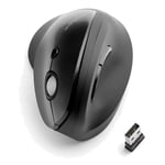 Afbeelding van Kensington K75501EU Pro Fit Ergo ergonomische muis | draadloos | optisch | USB | zwart | KENK75501EU