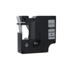 Afbeelding van DYMO S0720500 / 45010 tape zwart op transparant 12mm (huismerk) | ST45010