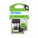Afbeelding van DYMO S0718050 / 16958 tape flexibel nylon zwart op wit 19mm (origineel) | 16958