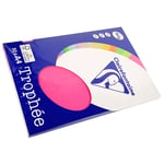 Afbeelding van Clairefontaine papier | fuchsia | A4 | 160 gr. | 50 vel | CLA4171C