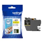 Afbeelding van Brother LC-421Y inktcartridge geel (origineel) | BROLC-421Y