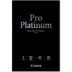 Afbeelding van Canon PT-101 pro platinum fotopapier | glanzend | A3 | 300 gr. | 20 vel | CAN2768B017