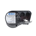 Afbeelding van Brady MC1-1000-595-WT-RD tape vinyl | rood op wit | 25,4mm x 7,62m | BRAMC1-1000-595-WT-RD