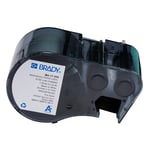Afbeelding van Brady M4-17-595 vinyl labels zwart op wit | 25,40 mm x 12,70 mm (origineel) | BRAM4-17-595