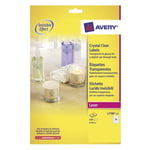 Afbeelding van Avery Zweckform L7780-25 crystal clear etiketten | rond | 40 mm | 600 etiketten | AVEL7780-25
