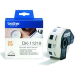 Afbeelding van Brother DK-11219 rond label wit 12mm x 12mm (origineel) | BRODK-11219