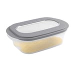 Afbeelding van Sunware Sigma Home kaasvershoudbakje met tray | transparante/grijs | 2 liter | SUN06310689