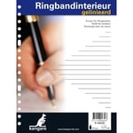 Afbeelding van Kangaro ringbandinterieur | A5 | gelinieerd | 17-rings | 60 gr. | 150 vel | KANK-56020