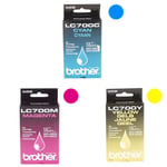 Afbeelding van Brother bundel LC-700 (cyan+ magenta+ yellow) | BRB-LC700cmy