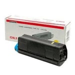 Afbeelding van OKI 43034805 toner cartridge geel (origineel) | OKI34805